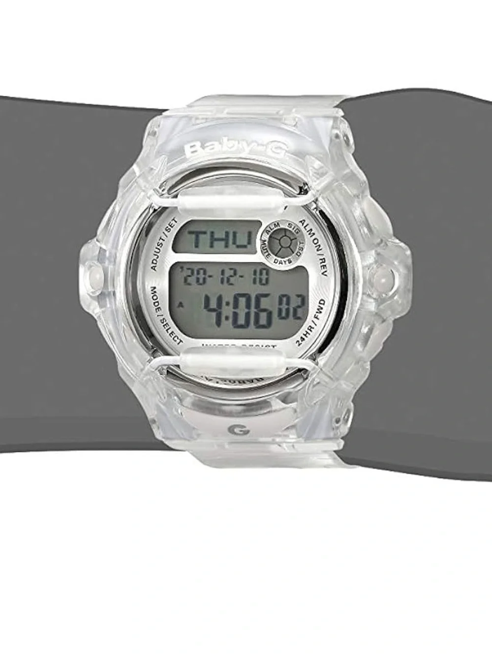 NWT Casio Baby-G Translucent Clear Digital Watch - Picture 2 of 4